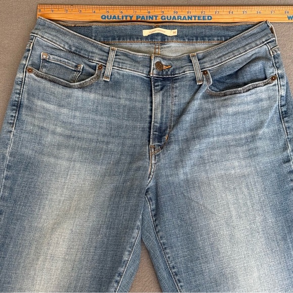 Levi’s Classic Boot Washed Blue Women's Jeans size 14  Stretch - Picture 3 of 11